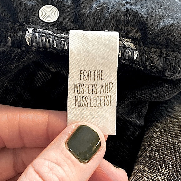 DOLLS KILL โข CURRENT MOOD (NWOT) โข Grey Acid-Washed Denim Mini Skirt โข Medium - Picture 13 of 15